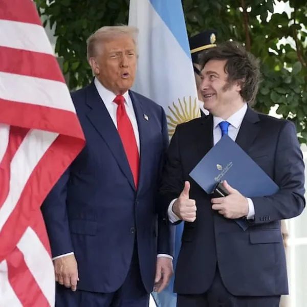 Tras su paso por Argentina, Milei vuelve a Estados Unidos milei trump